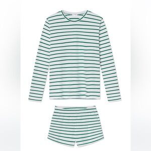 Pima Crew Long-Short Set - LAKE